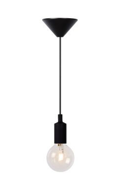 Lucide Fix - hanglamp - Ø 11,8 x 100 cm - zwart