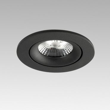 Faro Nais Orientable - inbouwspot - Ø 70 mm, Ø 76 mm inbouwmaat - 7W LED incl. - mat zwart