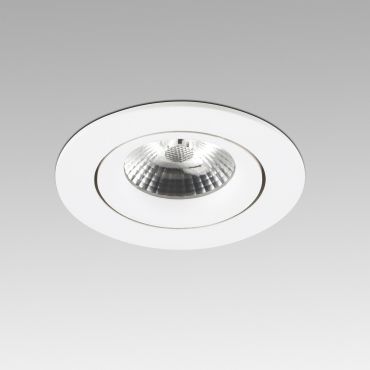 Faro Nais Orientable - inbouwspot - Ø 70 mm, Ø 76 mm inbouwmaat - 7W LED incl. - mat wit