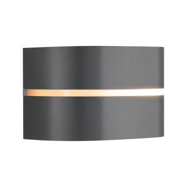 Nordlux Sibelis - buiten wandverlichting - 19,5 x 11,5 x 12 cm - IP54 - antraciet