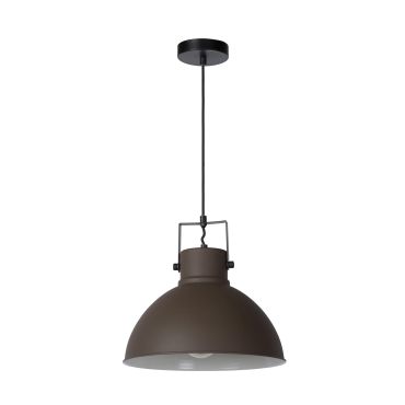 SHOWROOMMODEL - Lucide Damian - hanglamp - Ø 36 x 150 cm - roest bruin