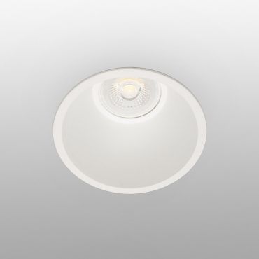 Faro Fresh - inbouwspot - Ø 89 mm, Ø 83 mm inbouwmaat - IP65 - mat wit