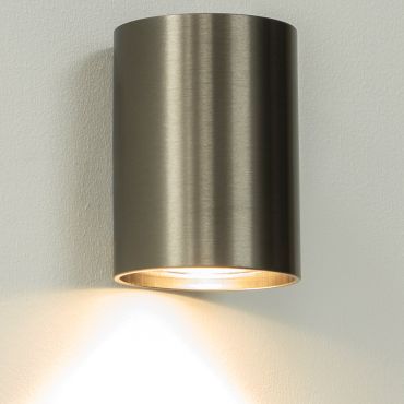 Artdelight Roulo1 - wandverlichting -  Ø 6,4 x 9 cm - licht brons