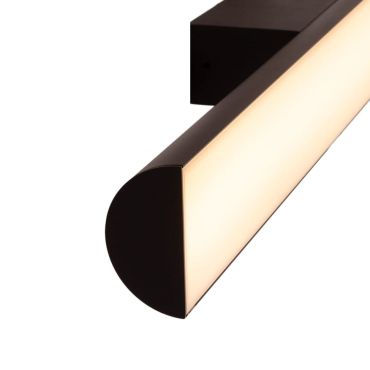 Maxlight Tampa - plafondlamp - 180 x 6 x 8,3 cm - 54W LED incl. - IP44 - zwart