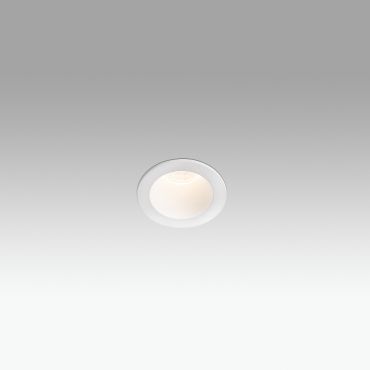 Faro Fox - inbouwspot - Ø 40 mm, Ø 35 mm inbouwmaat - 3-5W dimbare LED incl. - mat wit