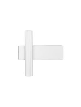 Nova Luce Paron - wandlamp - 5,5 x 15 x 15 cm - 6W LED incl. - zandwit