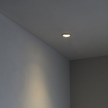 Faro Fresh - inbouwspot - Ø 90 mm, Ø 83 mm inbouwmaat – mat zwart