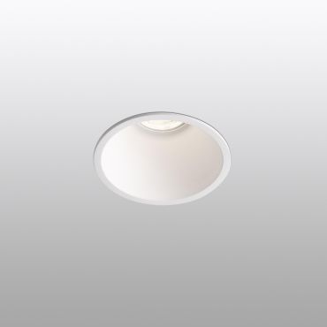 Faro Fresh - inbouwspot - Ø 90 mm, Ø 83 mm inbouwmaat - mat wit
