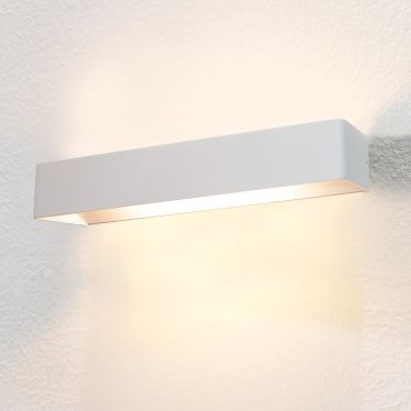 Artdelight Mainz XL - wandverlichting - 50 x 10 x 7 cm - 2 x 6,3W dimbare LED incl. - wit
