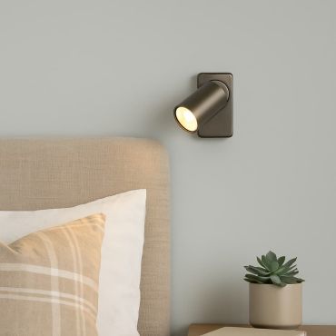 Projectlight Phoebe - opbouwspot - 12 x 7 x 11 cm - brons