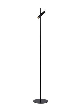 Lucide Philon - Leeslamp - Ø 23 x 140 cm - 4,5W dimbare LED incl. - zwart