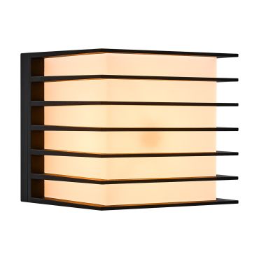 Nordlux Fluctus 13 - buiten wandverlichting - 13 x 12 x 14,7 cm - IP44 - zwart