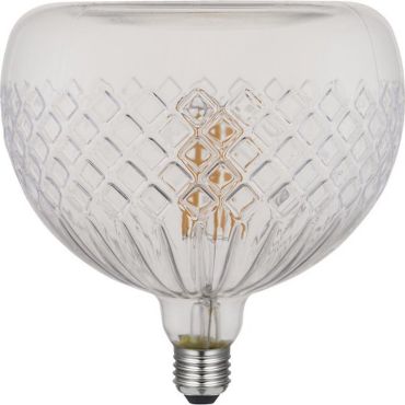Daylight Italia Bellaluce 1 LED Lamp - Ø 19 x 18,7 cm - E27 - 10W dimbaar - 2700K - transparant