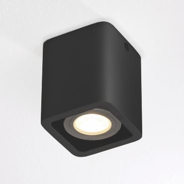 Artdelight Bronx - Opbouwspot 1L - 7 x 7 x 8,5 cm - zwart