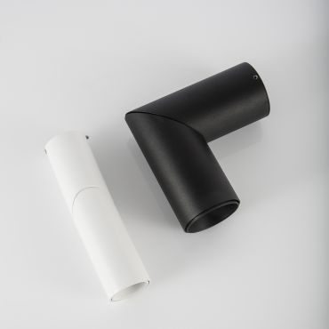 Nova Luce Boston - opbouwspot - Ø 4 x 16 cm - 6W LED incl. - zandwit