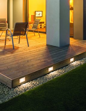Nova Luce Cove - buiten wandverlichting - 14 x 3,8 x 7,7 cm - 1,5W LED incl. - IP54 - mat wit