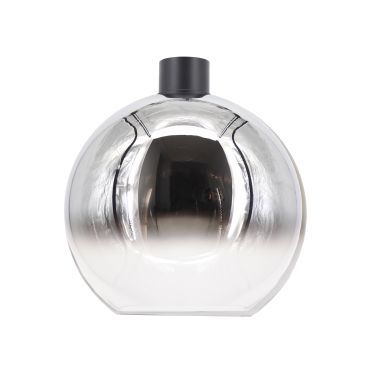 Artdelight Rosario - plafondverlichting - Ø 40 x 41 cm - gerookt chroom