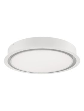Nova Luce Perfect Profile Trimless - inbouwspot - Ø 600 mm, 670 mm inbouwmaat - 40W dimbare LED incl. - 3000K - wit