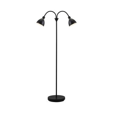 Nordlux Ray 12 - staanlamp - 155 cm -  zwart