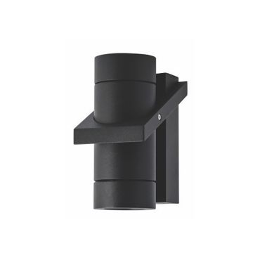 Artdelight Single - wandlamp - 8,3 x 11,7 x 16,2 cm - IP54 - zwart