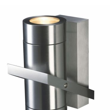 Artdelight Single - wandlamp - 8,3 x 11,7 x 16,2 cm - IP54 - aluminium