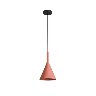 VK Lighting Remy - hanglamp - Ø 16,5 x 150 cm - terracotta
