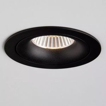 Artdelight Alice - inbouwspot - Ø 90 mm, Ø 83 mm inbouwmaat - zwart