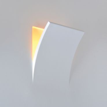 VK Lighting Gypsum - inbouw wandverlichting - 25 x 18,4 x 33 cm - wit
