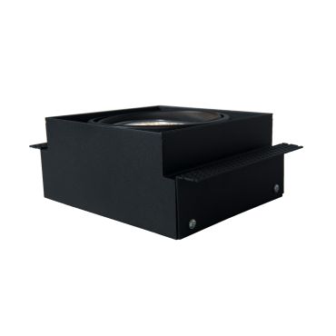 Zuma Line Oneon DL 111-1 - inbouwspot 1L -  156 x 156 mm, 157 x 157 mm inbouwmaat  - zwart