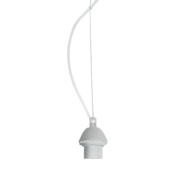 ONE Light E27 Pendant Kit - hanglamp - Ø 10 x 200 cm - wit