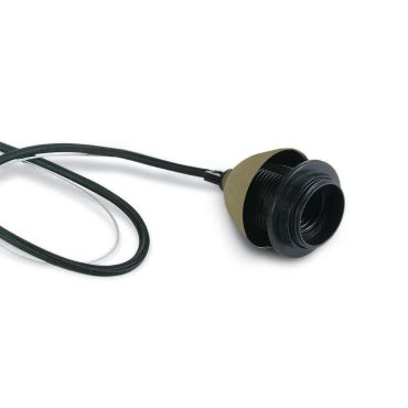 ONE Light E27 Pendant Kit - hanglamp - Ø 10 x 200 cm - geborsteld messing