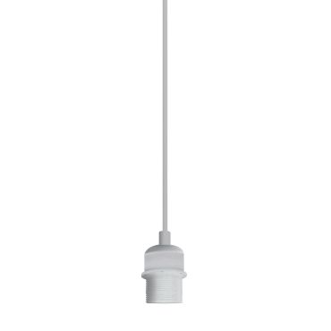 ONE Light E27 Pendant Kit - hanglamp - Ø 10 x 200 cm - wit