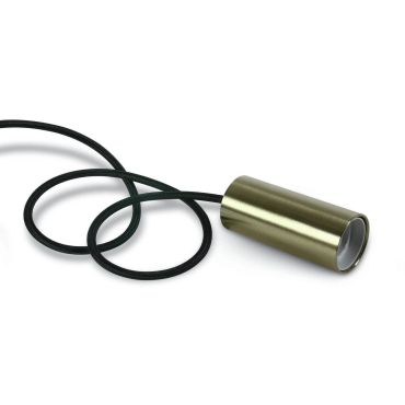 ONE Light E27 Pendant Tubes - hanglamp - Ø 4,2 x 209,5 cm - geborsteld messing