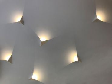 VK Lighting Asteri - wandverlichting - 24,5 x 7,5 x 20,5 cm - 3W LED incl. - zwart