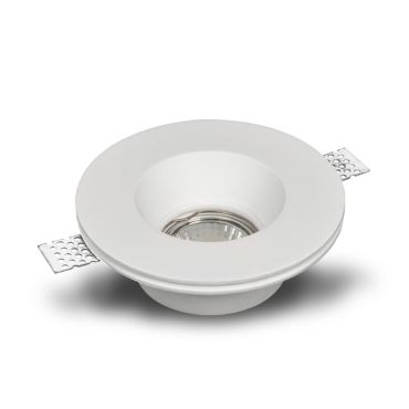 Artdelight Vieira - inbouwspot - Ø 130 mm, Ø 133 mm inbouwmaat - wit