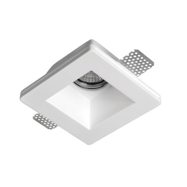 Artdelight Cygan - inbouwspot - 120 x 120 mm, 123 x 123 mm inbouwmaat - wit