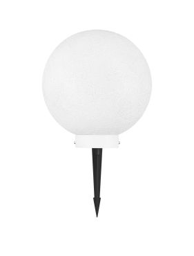 Nova Luce Moon - spot op piek - Ø 25 x 25 cm - IP65 - wit