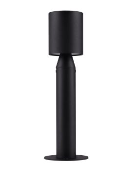Nova Luce Brot - tuinpaal - Ø 9 x 29,5 cm - 6W LED incl. - IP65 - zandzwart
