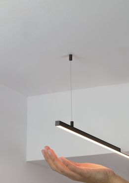 Klus FI-8-LIN-Z - geleidend bevestigingspunt - zwart