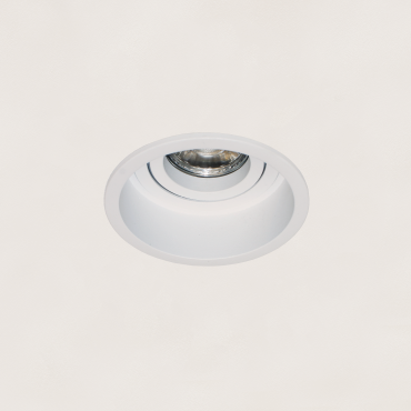 Artdelight Rex - inbouwspot - Ø 92 mm, Ø 83 mm inbouwmaat - wit