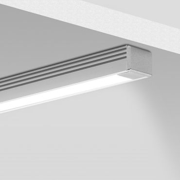 KLUS PDS-4-ALU - LED profiel - 1,3 x 1 cm - 300cm lengte - aluminium