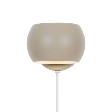 Nordlux Belir - wandlamp - Ø 13 x 11 x 15,6 cm - bruin