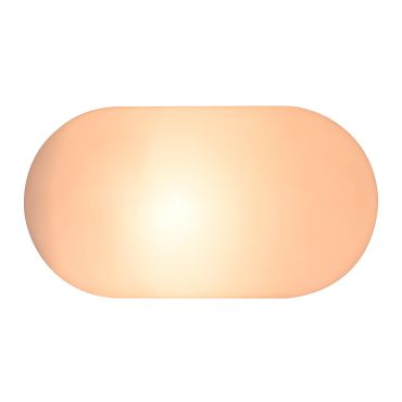 Nordlux Foam - wandlamp - 11,76 x 21,75 cm - IP44 - wit