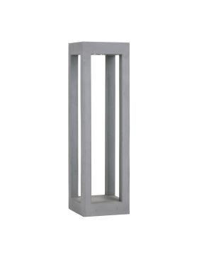 Nova Luce Bev - tuinpaal - 20 x 70 x 20 cm - 5W LED incl. - IP65 - grijs