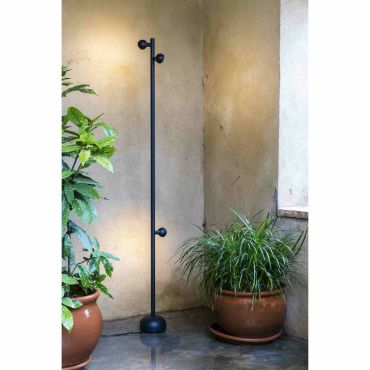 Faro Brot - tuinpaal - Ø 16 x 180 cm - 10W LED incl. - IP65 - zwart