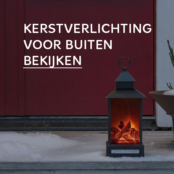 Kerstverlichting voor buiten